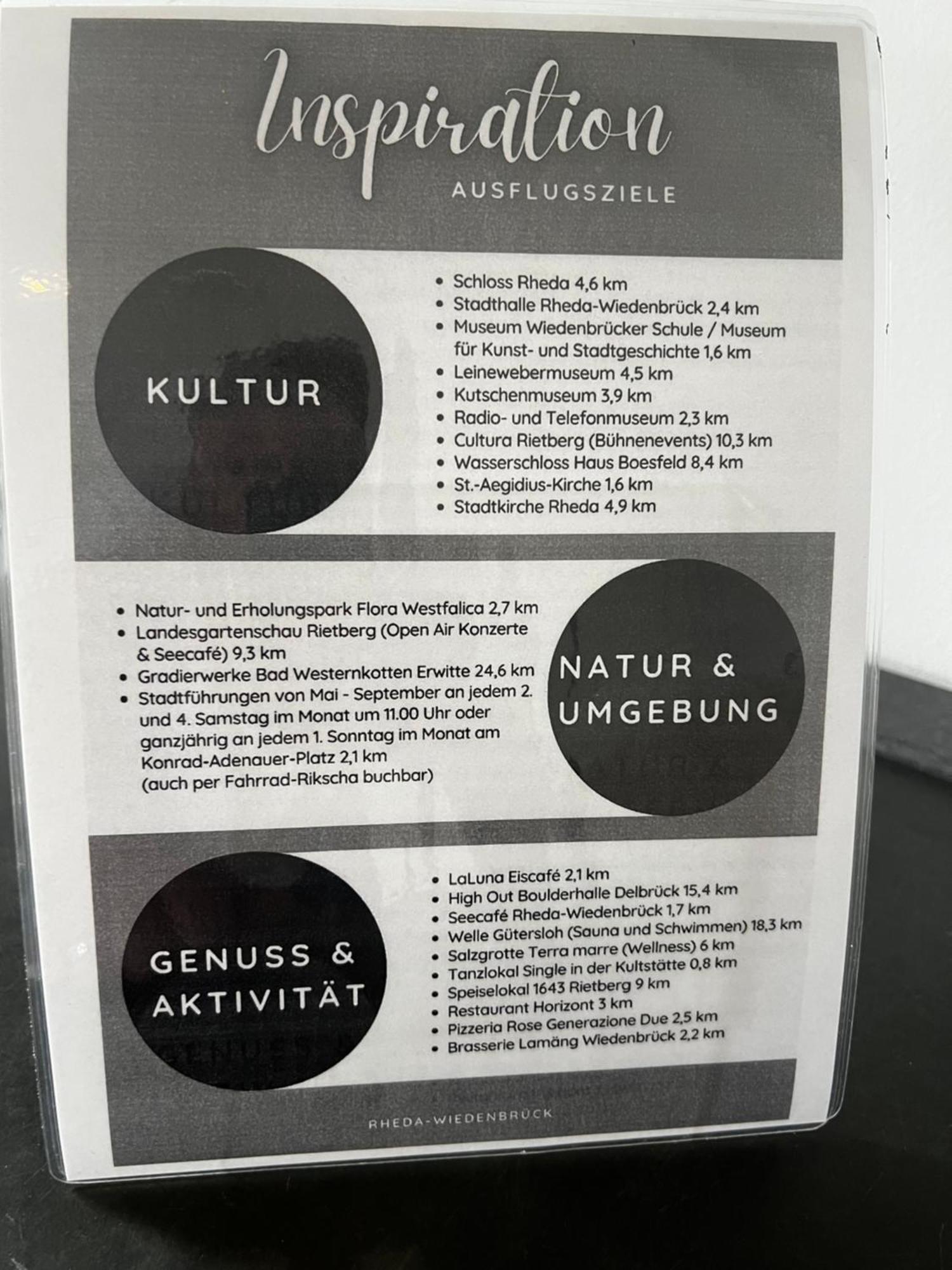 Stilvolle Studiowohnung Mit Sonnenterasse Rheda-Wiedenbrück Exterior foto